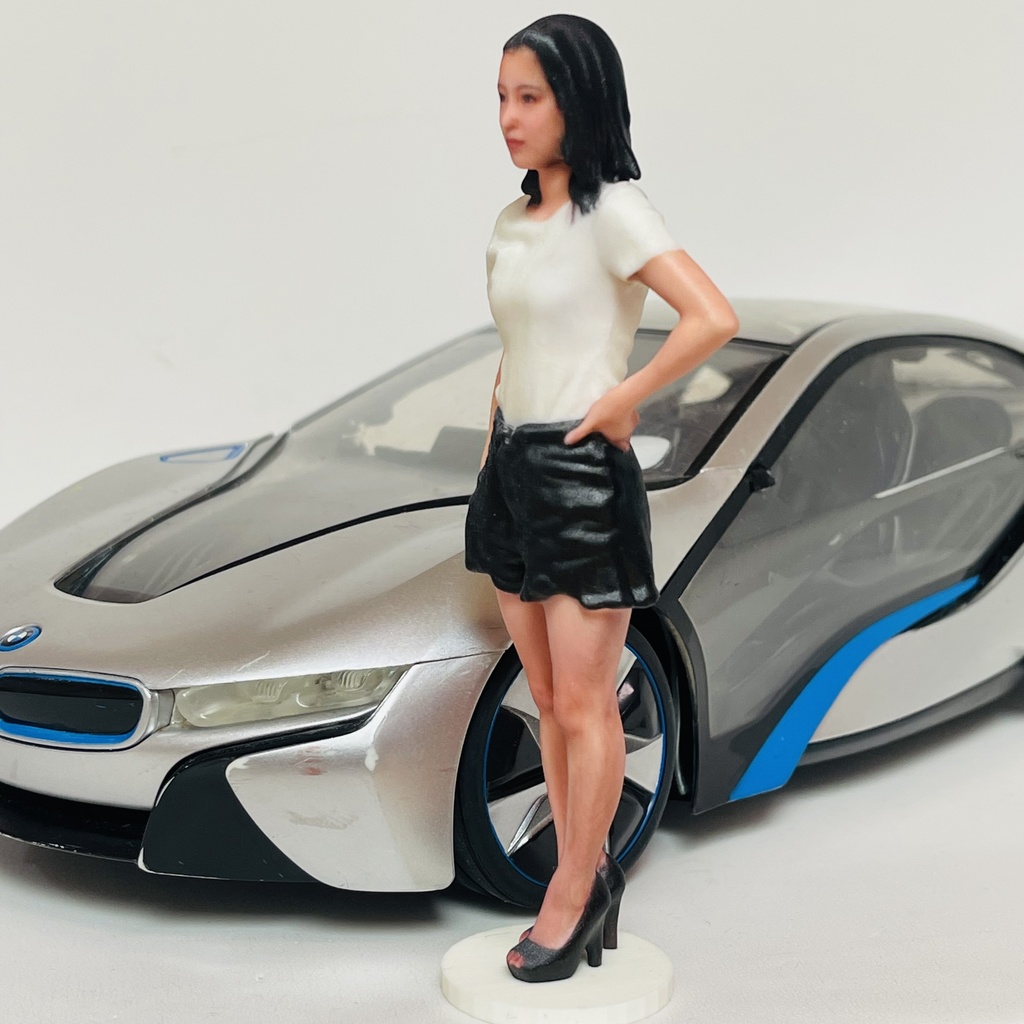 完成品 1/12 TR フィギュア リアルフィギュア 塗装済完成品 ミニチュアイメージ ミニカーに ドールハウスに ジオラマに 3Dフィギュア フルカラー3Dプリンター