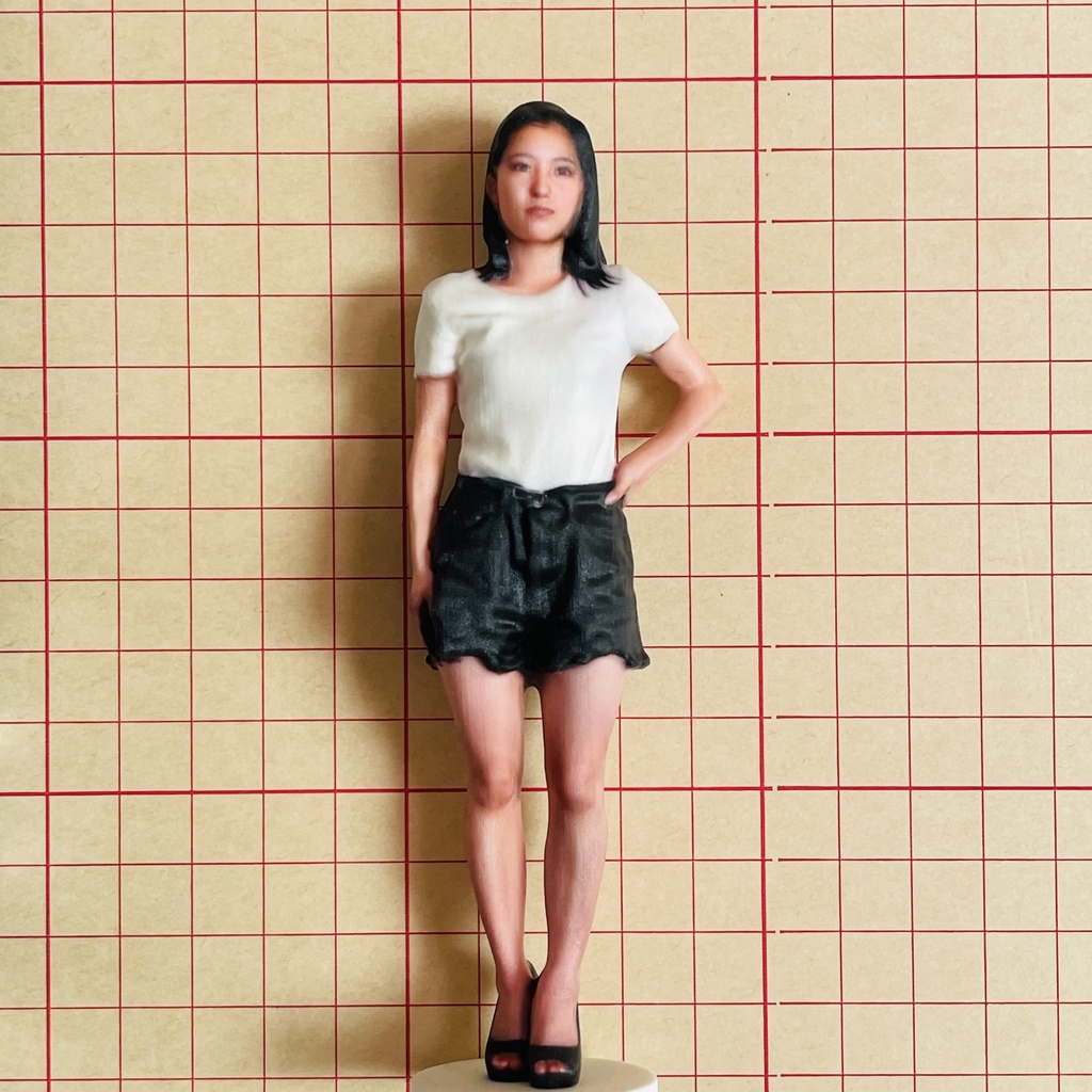 完成品 1/12 TR フィギュア リアルフィギュア 塗装済完成品 ミニチュアイメージ ミニカーに ドールハウスに ジオラマに 3Dフィギュア フルカラー3Dプリンター