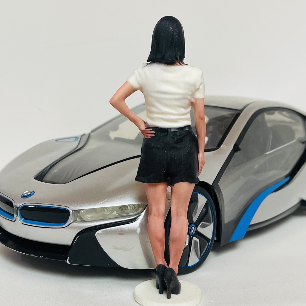 完成品 1/12 TR フィギュア リアルフィギュア 塗装済完成品 ミニチュアイメージ ミニカーに ドールハウスに ジオラマに 3Dフィギュア フルカラー3Dプリンター