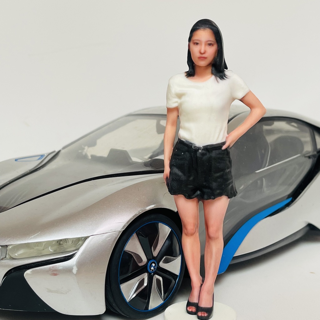 完成品 1/12 TR フィギュア リアルフィギュア 塗装済完成品 ミニチュアイメージ ミニカーに ドールハウスに ジオラマに 3Dフィギュア フルカラー3Dプリンター