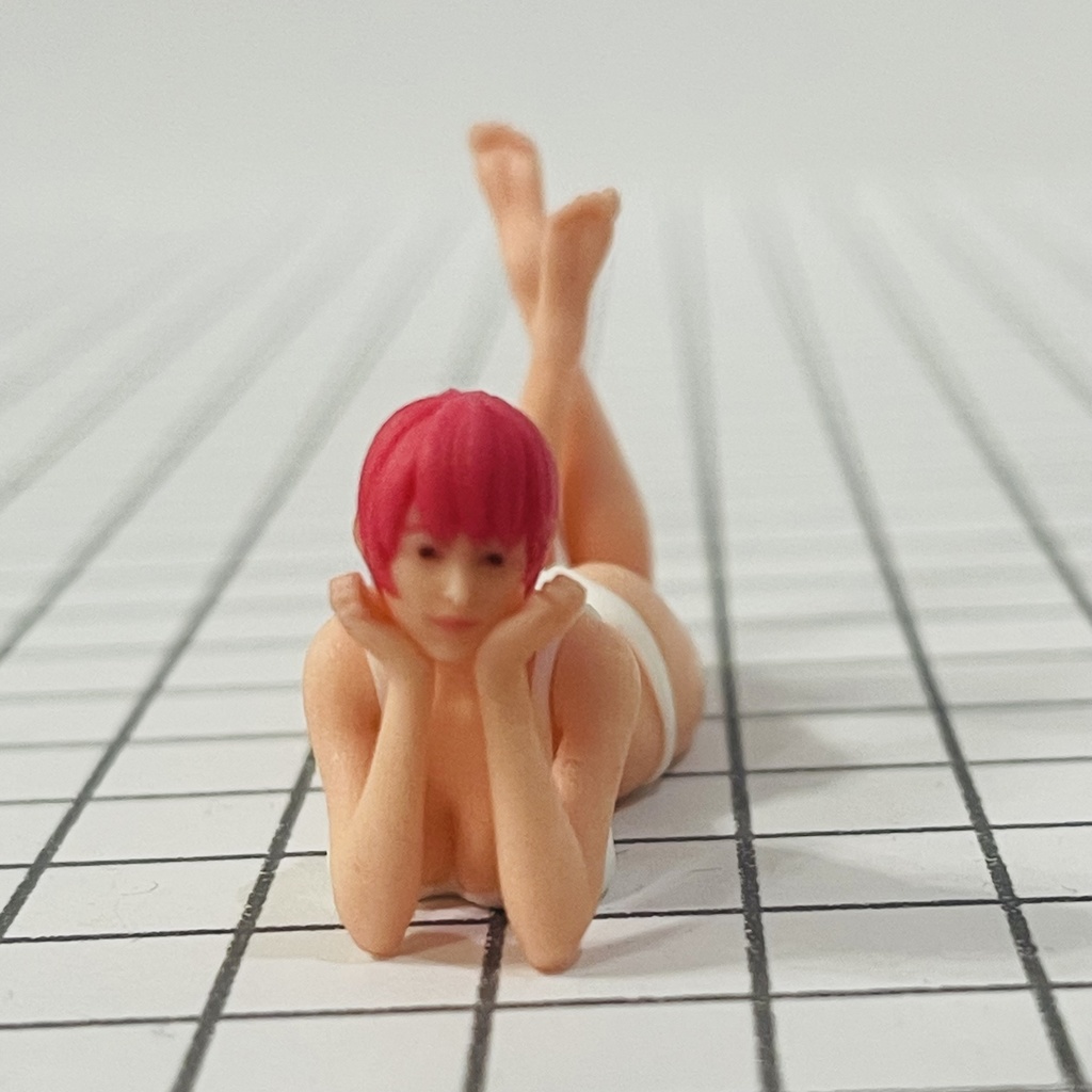 完成品 1/24 オーシャンコスモス ビキニ フィギュア リアルフィギュア ミニチュアイメージ 塗装済完成品 ミニカーに ジオラマに ドールハウスに