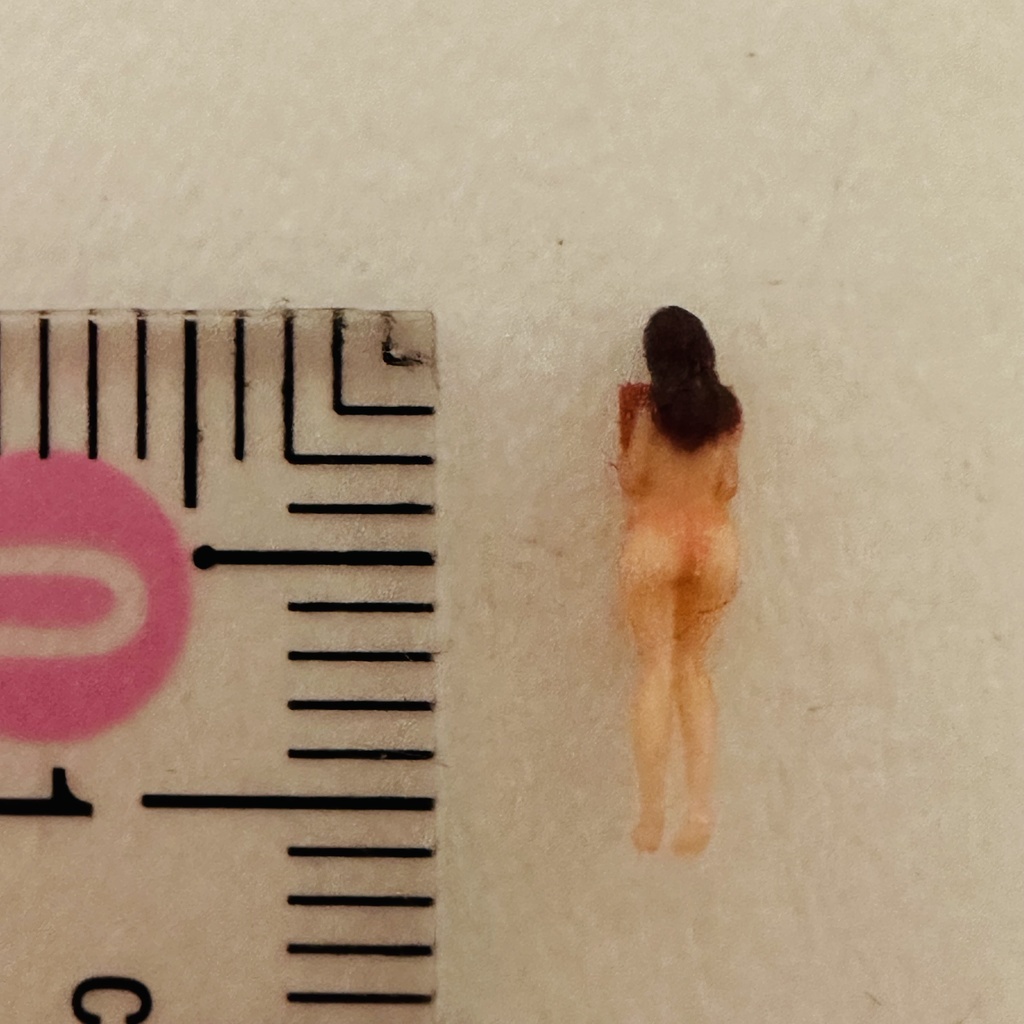 完成品 Nゲージ オーシャンコスモス 読書 フィギュア リアルフィギュア ミニチュア ジオラマに 鉄道模型 1/150 3Dフィギュア ミニチュアイメージ