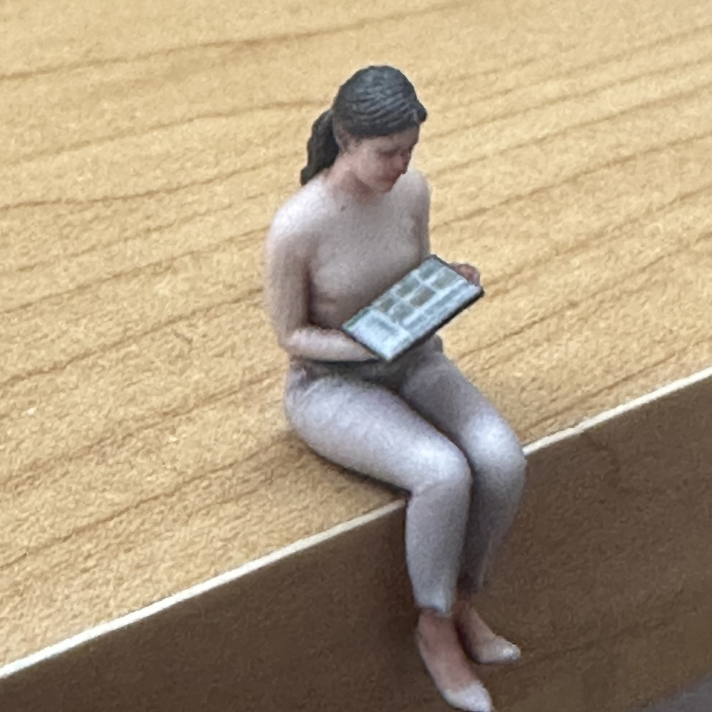 完成品 1/43 1951 ヌミック フィギュア リアルフィギュア ミニチュアイメージ ミニカーに ジオラマに ミニチュア3Dフィギュア