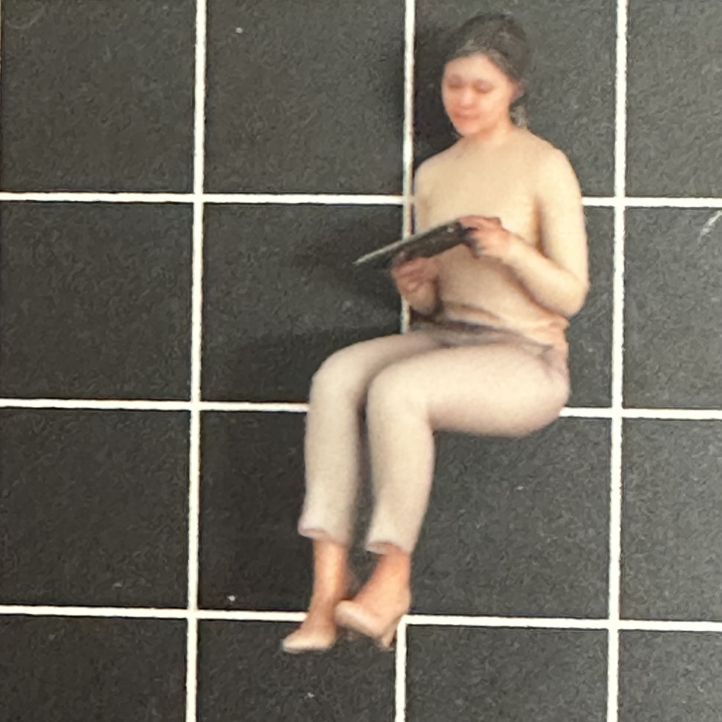 完成品 1/43 1951 ヌミック フィギュア リアルフィギュア ミニチュアイメージ ミニカーに ジオラマに ミニチュア3Dフィギュア