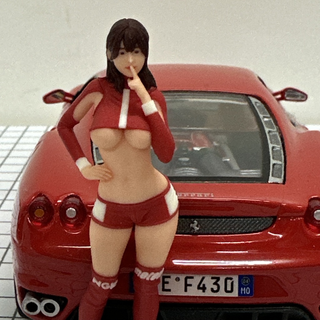 完成品 1/24 オーシャンコスモス レースクィーン フィギュア リアルフィギュア 完成品 ミニカーに ジオラマに ミニチュアイメージ