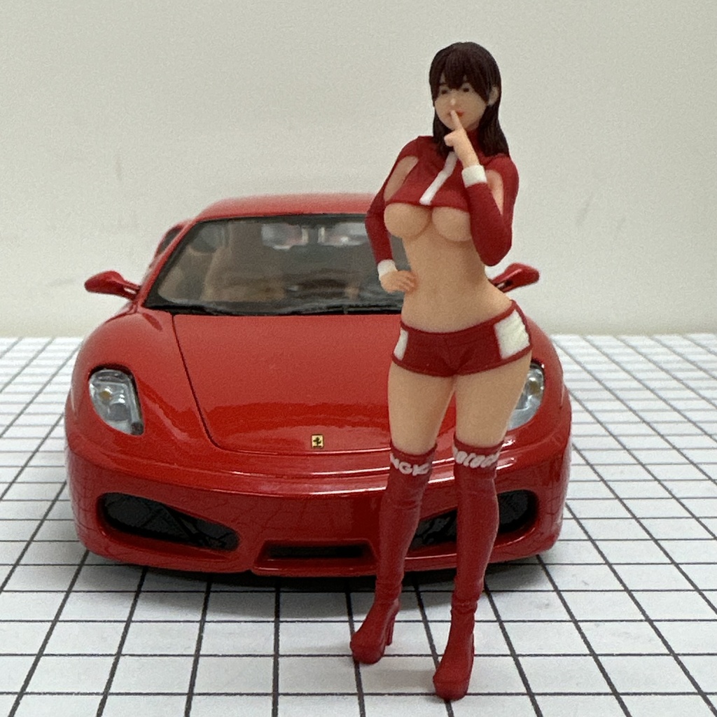 完成品 1/24 オーシャンコスモス レースクィーン フィギュア リアルフィギュア 完成品 ミニカーに ジオラマに ミニチュアイメージ