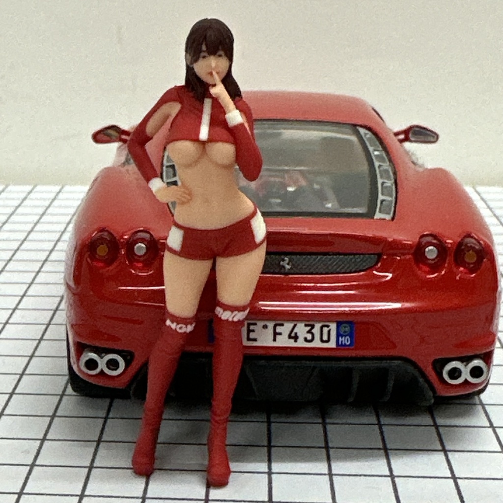 完成品 1/24 オーシャンコスモス レースクィーン フィギュア リアルフィギュア 完成品 ミニカーに ジオラマに ミニチュアイメージ