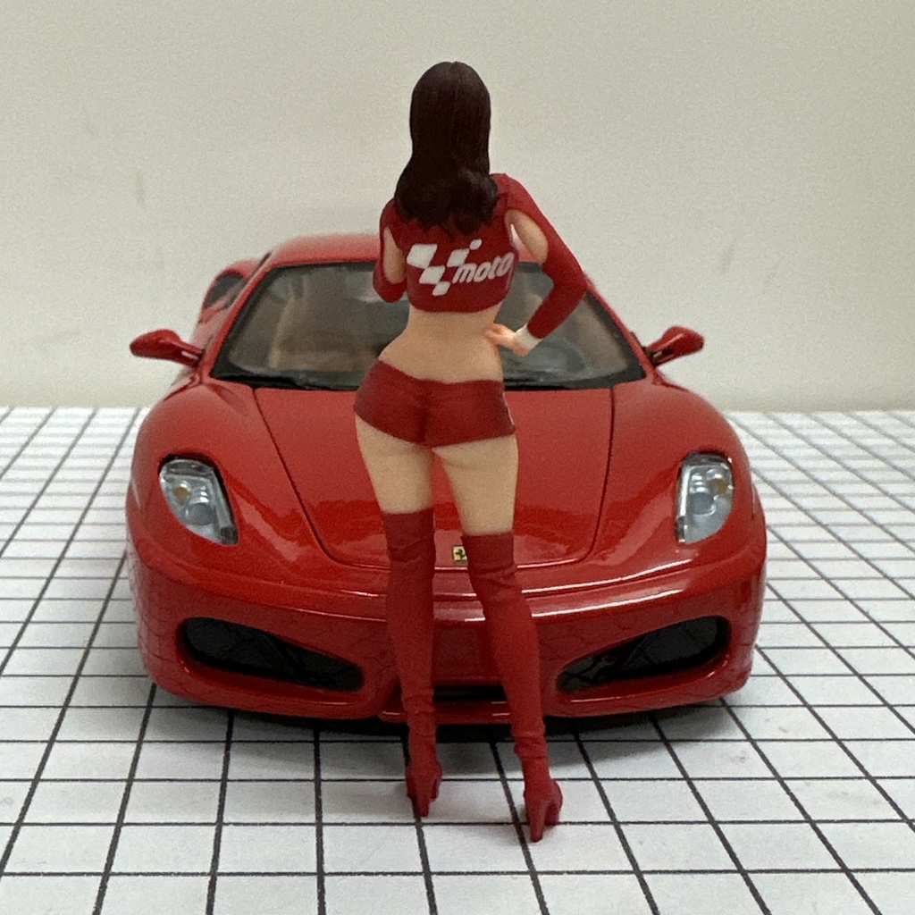 完成品 1/24 オーシャンコスモス レースクィーン フィギュア リアルフィギュア 完成品 ミニカーに ジオラマに ミニチュアイメージ