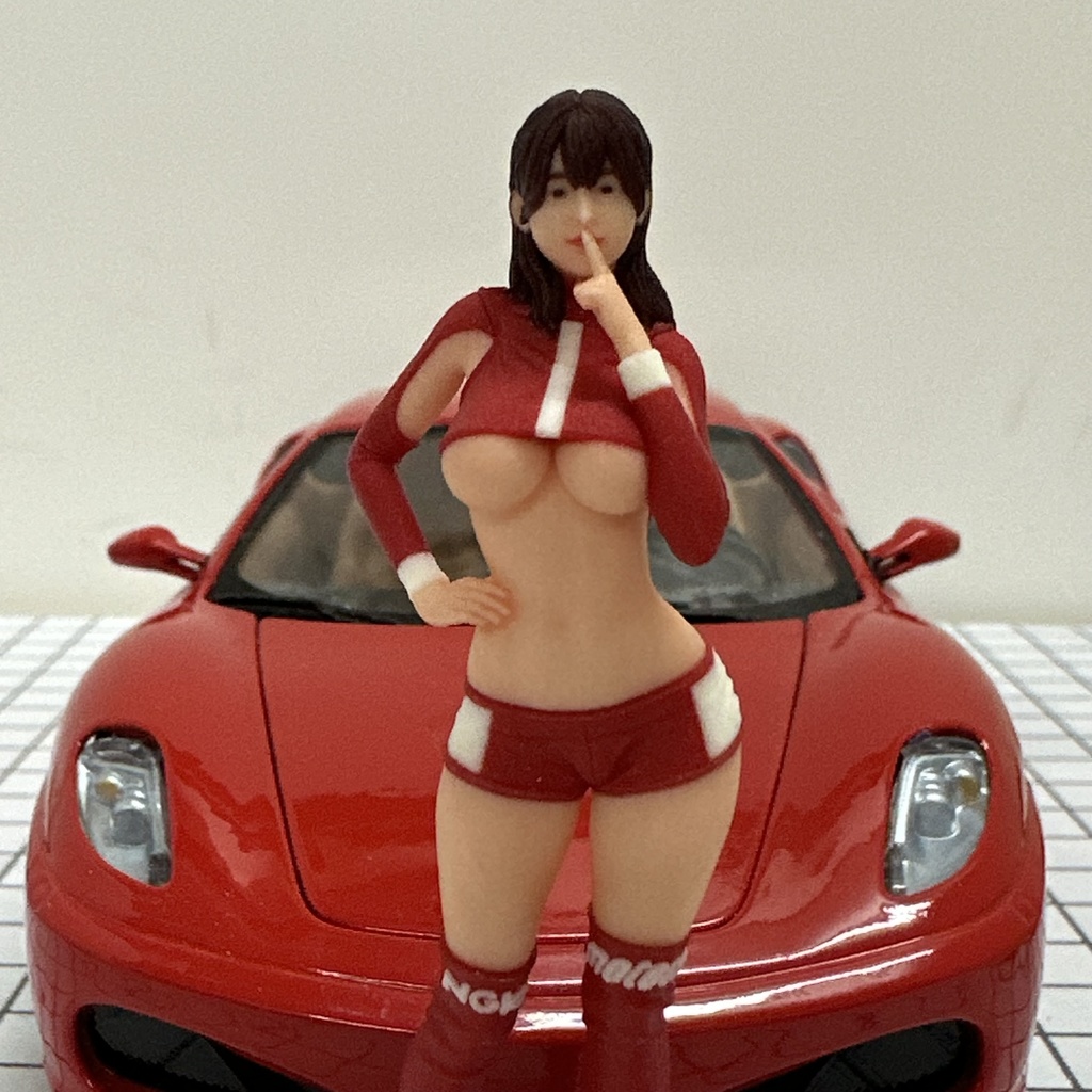 完成品 1/24 オーシャンコスモス レースクィーン フィギュア リアルフィギュア 完成品 ミニカーに ジオラマに ミニチュアイメージ