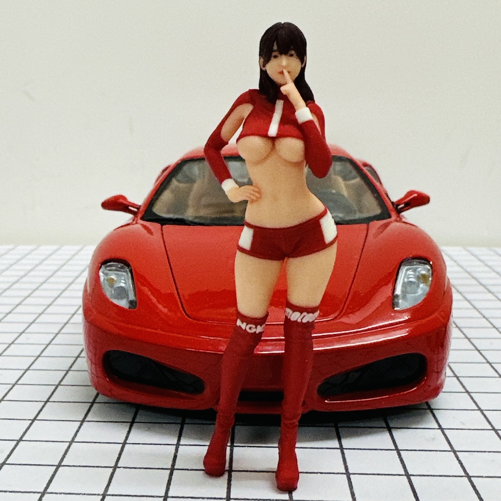 完成品 1/24 オーシャンコスモス レースクィーン フィギュア リアルフィギュア 完成品 ミニカーに ジオラマに ミニチュアイメージ