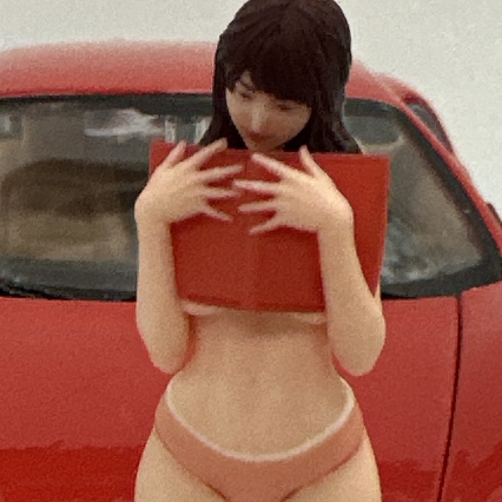 完成品 1/24 オーシャンコスモス 読書 フィギュア リアルフィギュア ミニカーに ジオラマに ミニチュアイメージ