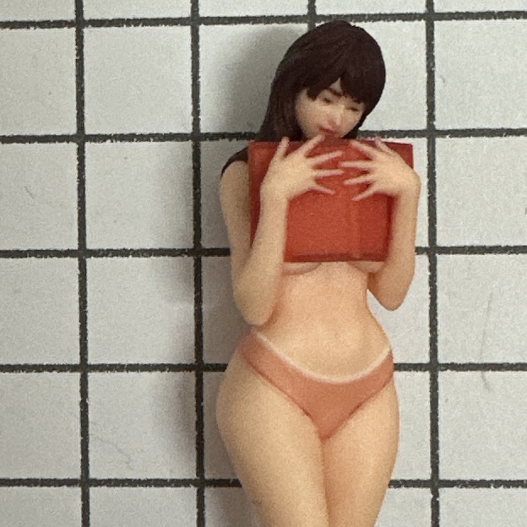 完成品 1/24 オーシャンコスモス 読書 フィギュア リアルフィギュア ミニカーに ジオラマに ミニチュアイメージ