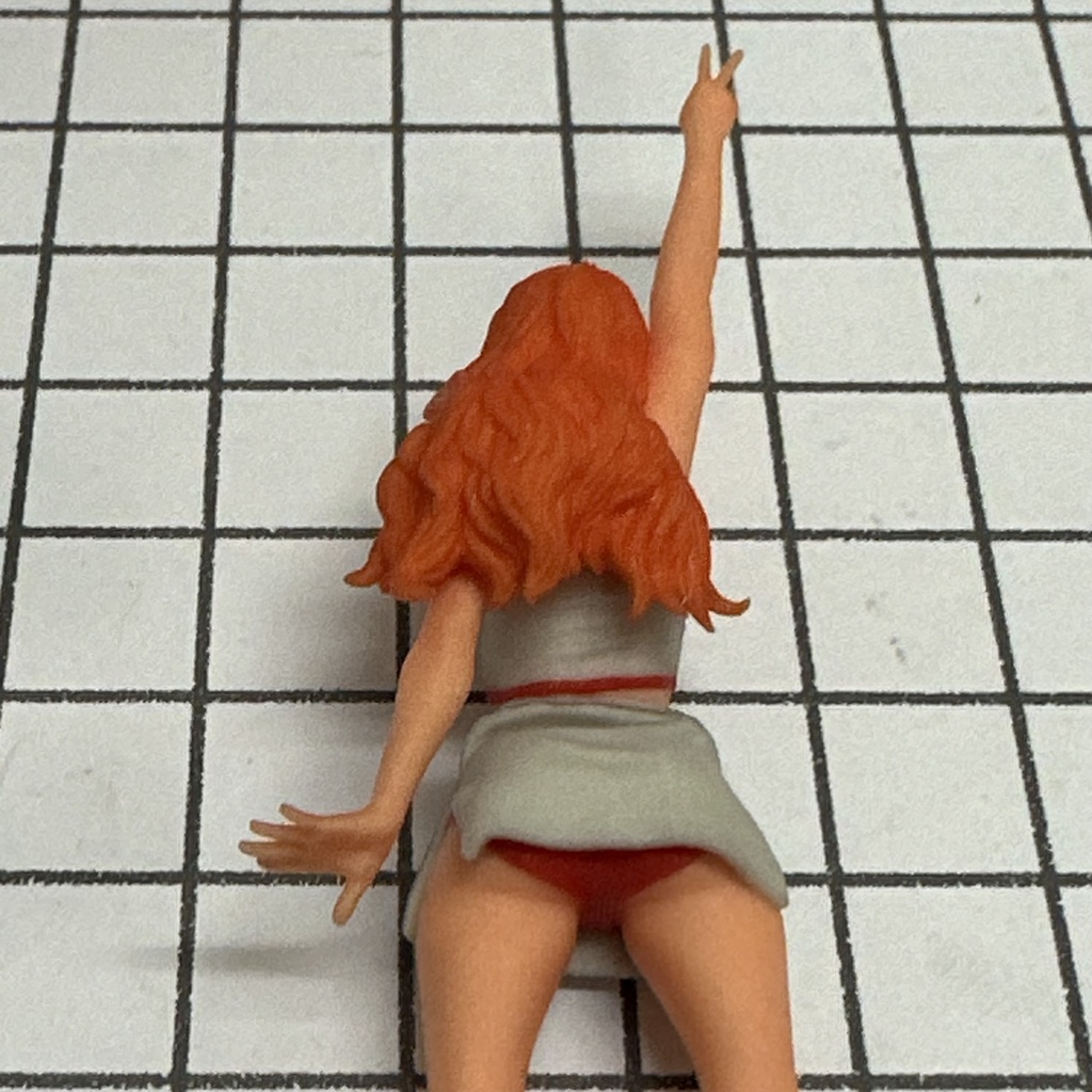 完成品 1/24 オーシャンコスモス ミニチュア チアリーダー フィギュア リアルフィギュア ミニチュアイメージ ミニカーにジオラマに