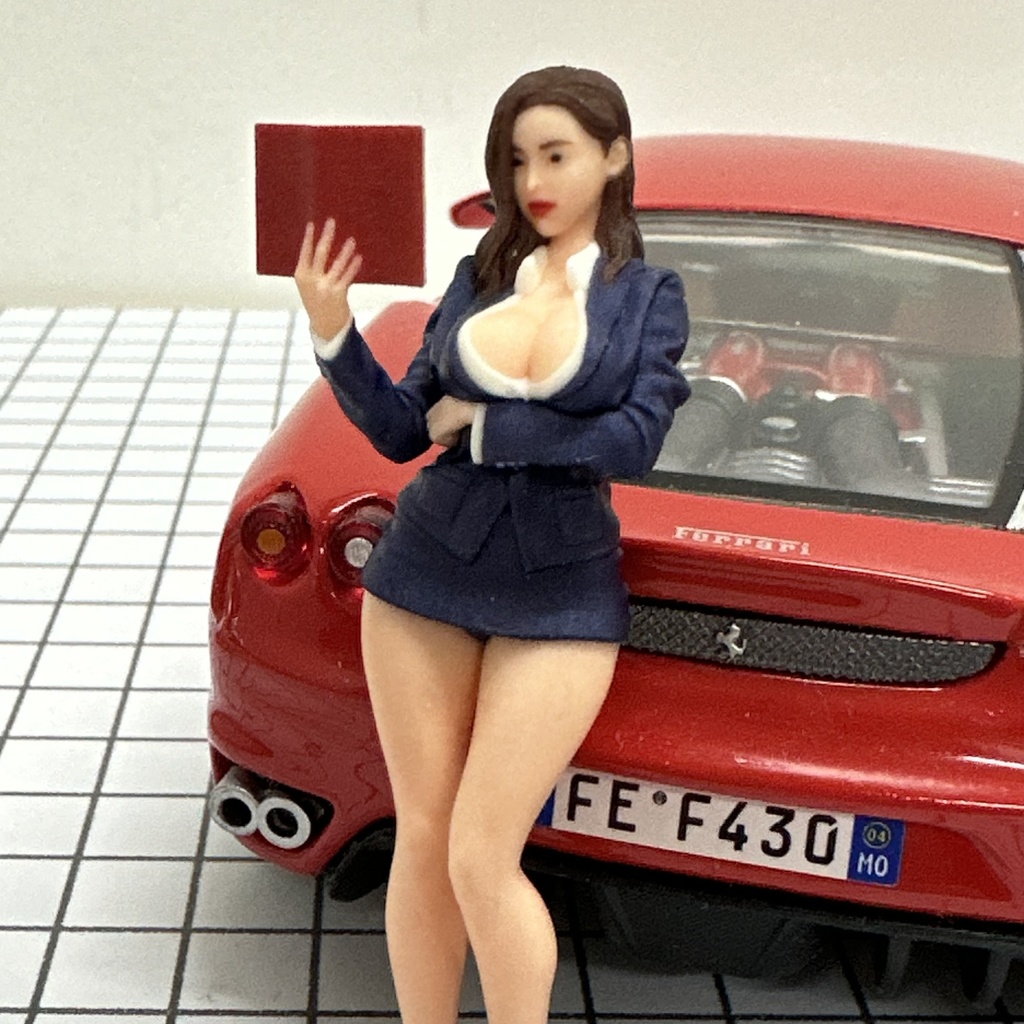 完成品 1/24 オーシャンコスモス 教師 フィギュア リアルフィギュア ミニカーに ジオラマに ミニチュア ドールハウスに ミニチュアイメージ