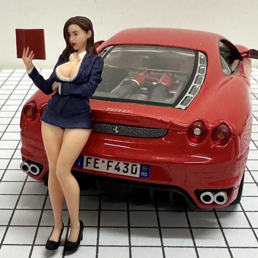 完成品 1/24 オーシャンコスモス 教師 フィギュア リアルフィギュア ミニカーに ジオラマに ミニチュア ドールハウスに ミニチュアイメージ