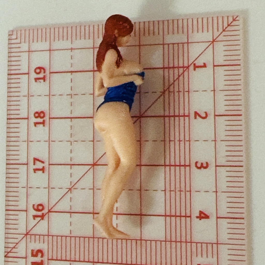 完成品 1/35 オーシャンコスモス 水着 フィギュア リアルフィギュア ミニカーに ミニチュアイメージ