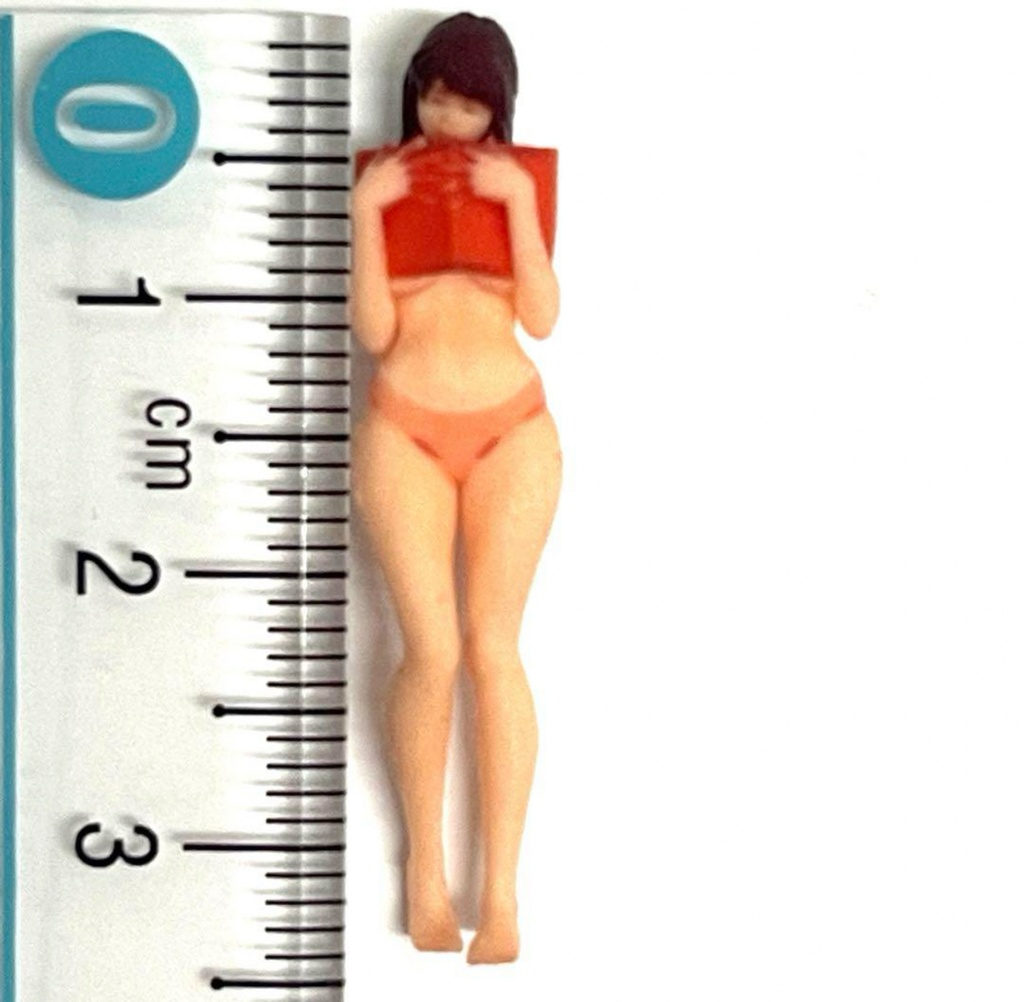 完成品 1/48 oc-0106 リアルフィギュア フィギュア ミニカーに オーシャンコスモス ジオラマに 塗装済み完成品