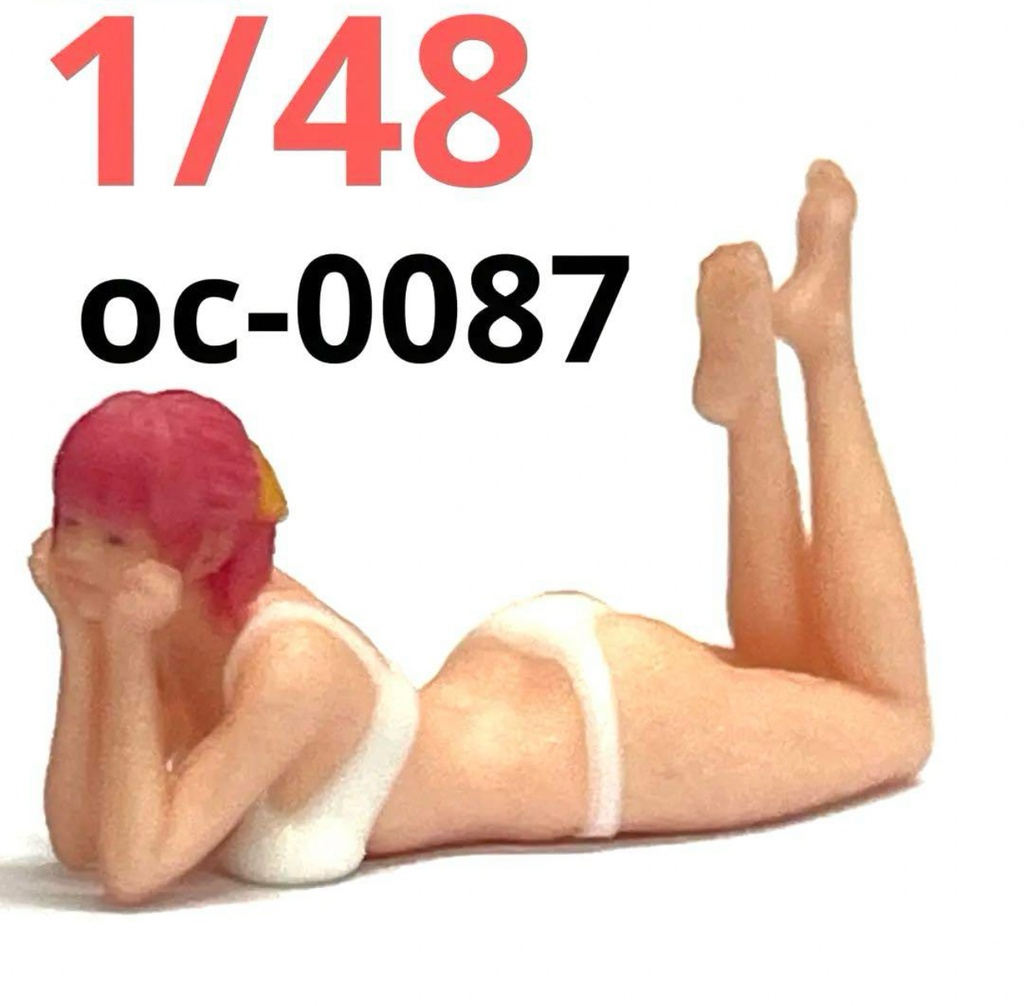 完成品　1/48 oc-0087 オーシャンコスモス　フィギュア　リアルフィギュア　ミニチュアイメージ　ミニカーに　ジオラマに