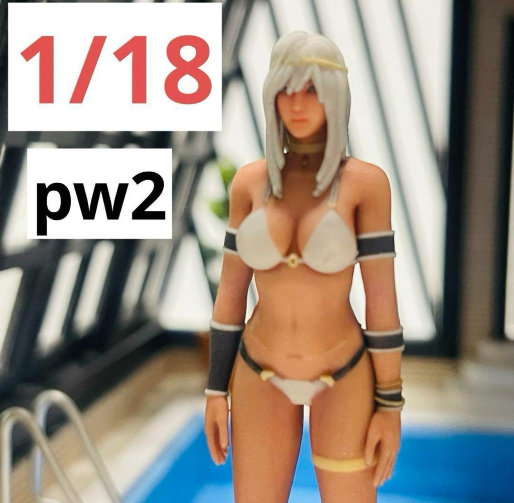 完成品 1/18 PW2 フィギュア リアルフィギュア ミニチュアイメージ ミニカーに ジオラマに ドールハウスに 塗装済み完成品