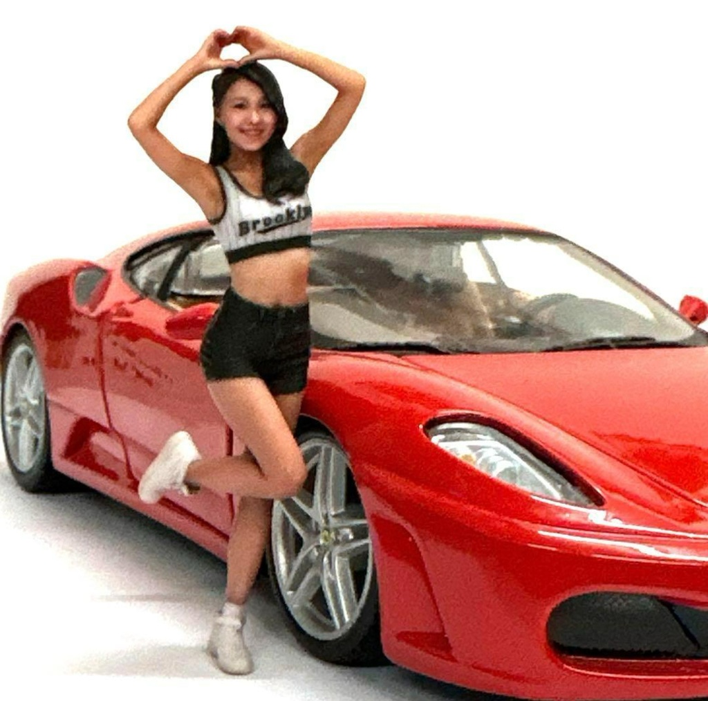 完成品 1/24 BG1 フィギュア リアルフィギュア ミニカーに ジオラマ ドールハウスに ミニチュアイメージ 塗装済み完成品