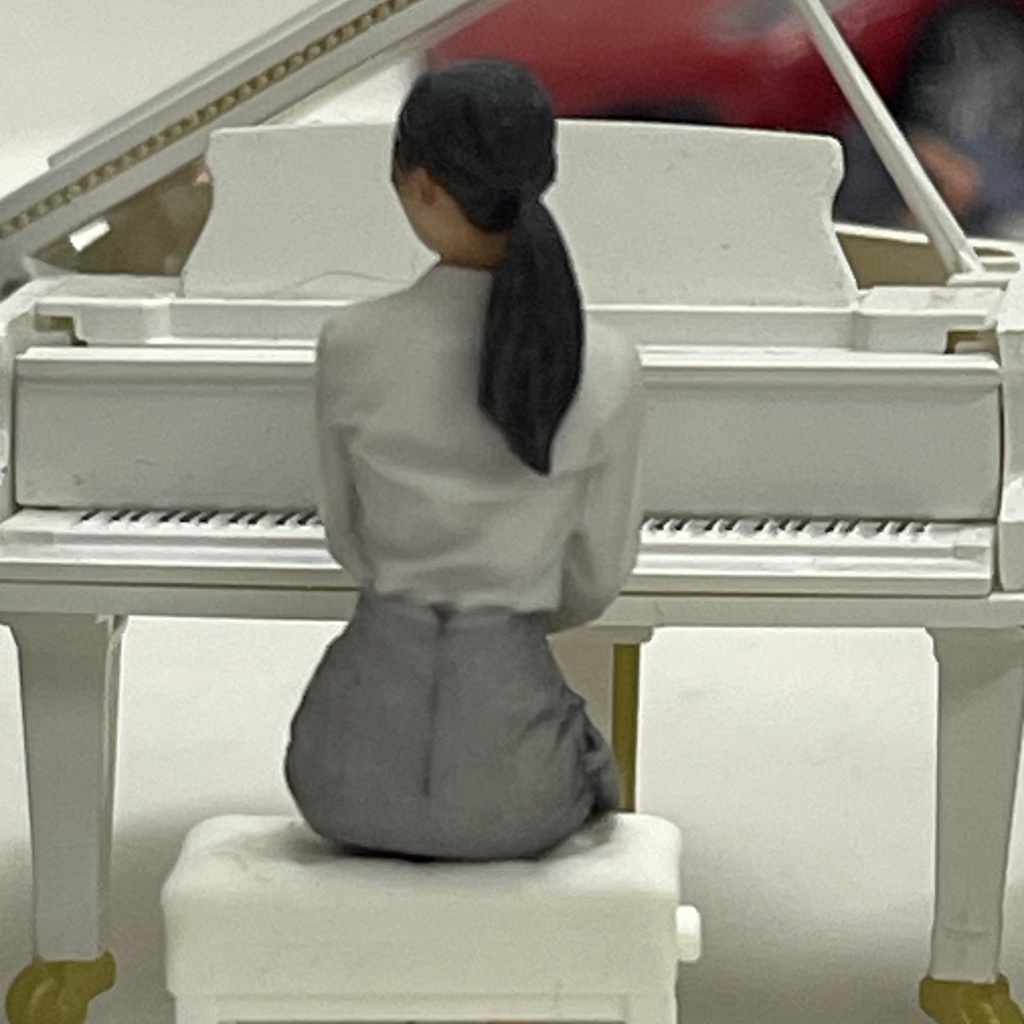 完成品 1/32 Jess OL sitting フィギュア リアルフィギュア ミニチュア ミニカーに ジオラマに ミニチュアイメージ 塗装済み完成品