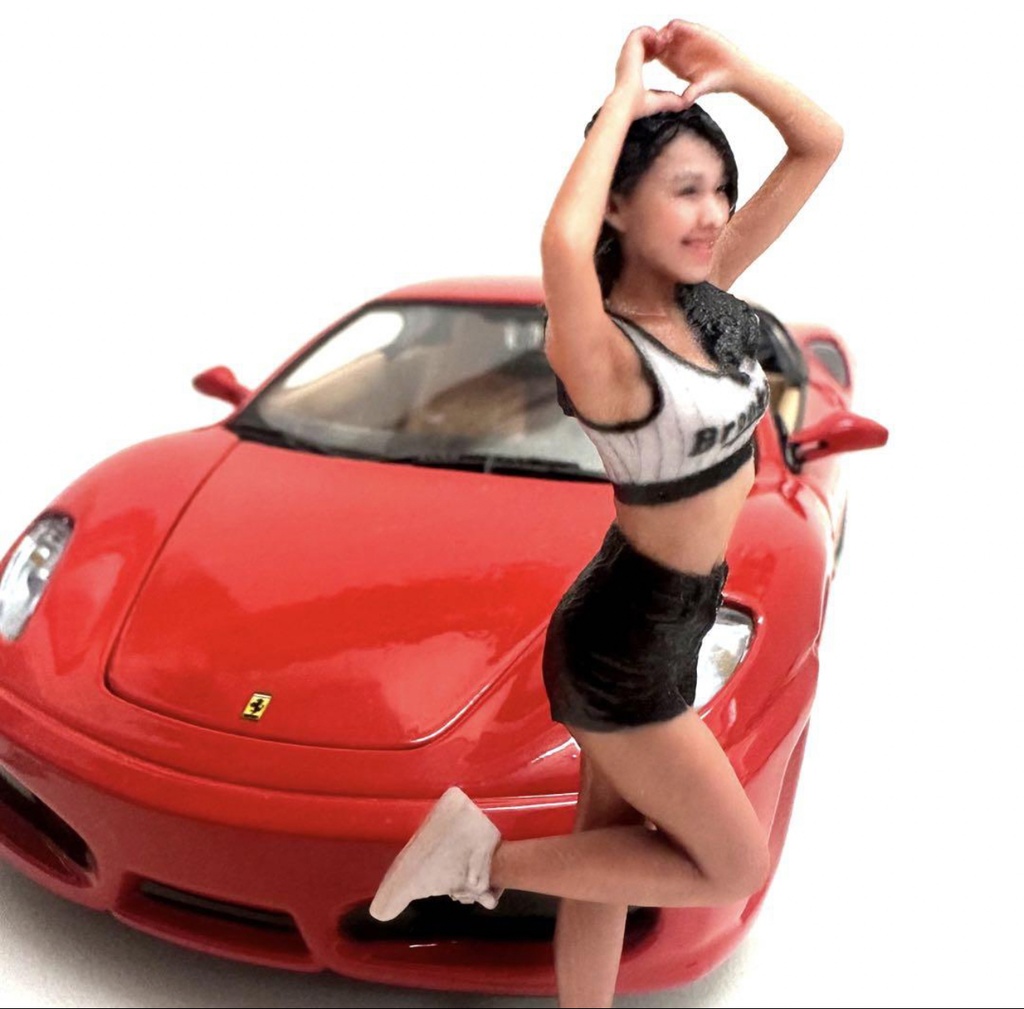 完成品 1/24 台付 BG1 フィギュア リアルフィギュア ミニカーに ジオラマに ドールハウスに ミニチュア