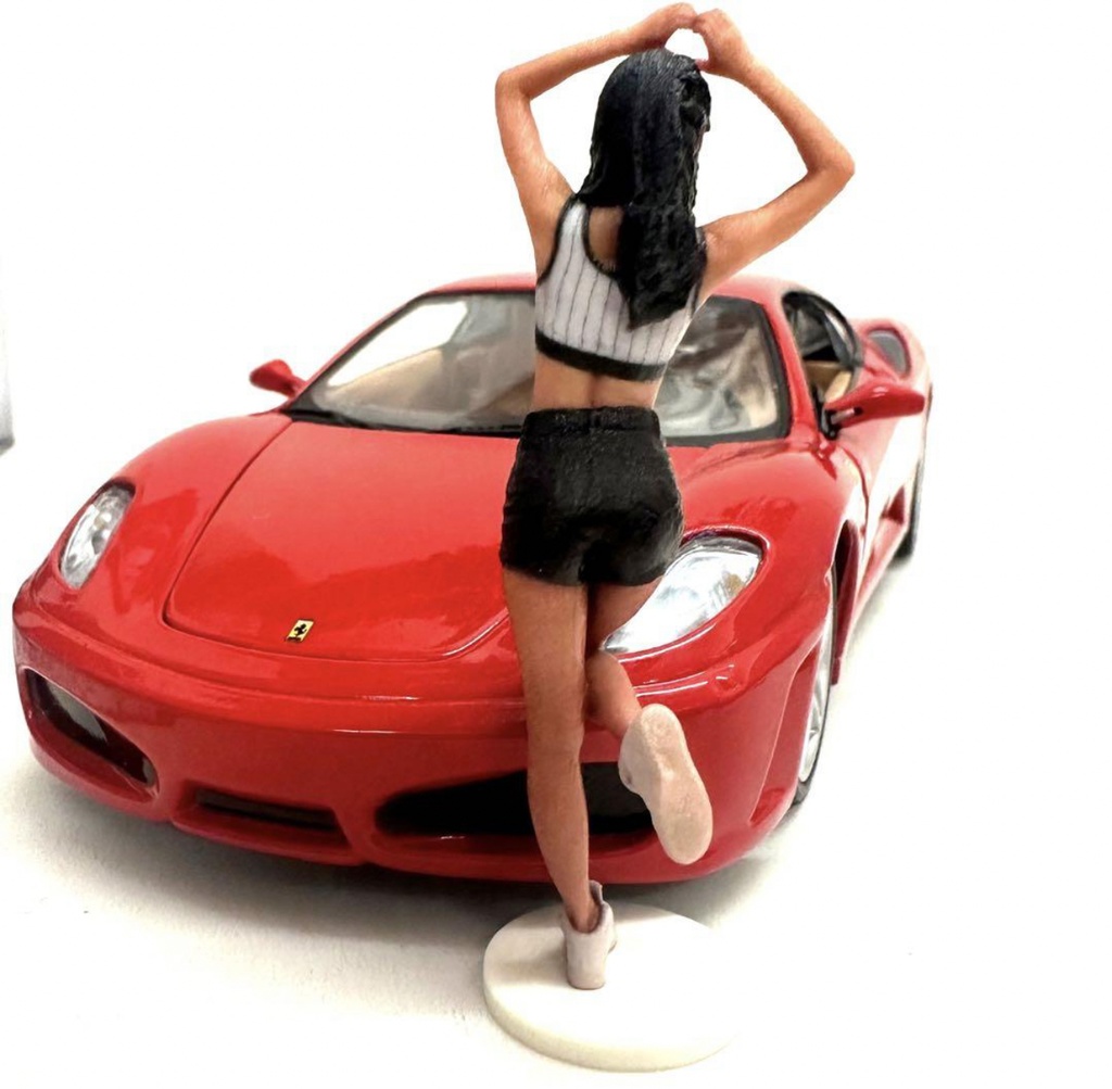 完成品 1/24 台付 BG1 フィギュア リアルフィギュア ミニカーに ジオラマに ドールハウスに ミニチュア