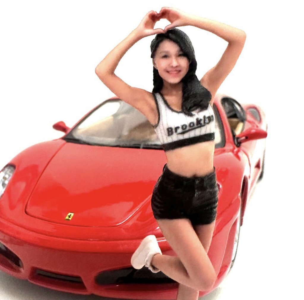 完成品 1/24 台付 BG1 フィギュア リアルフィギュア ミニカーに ジオラマに ドールハウスに ミニチュア