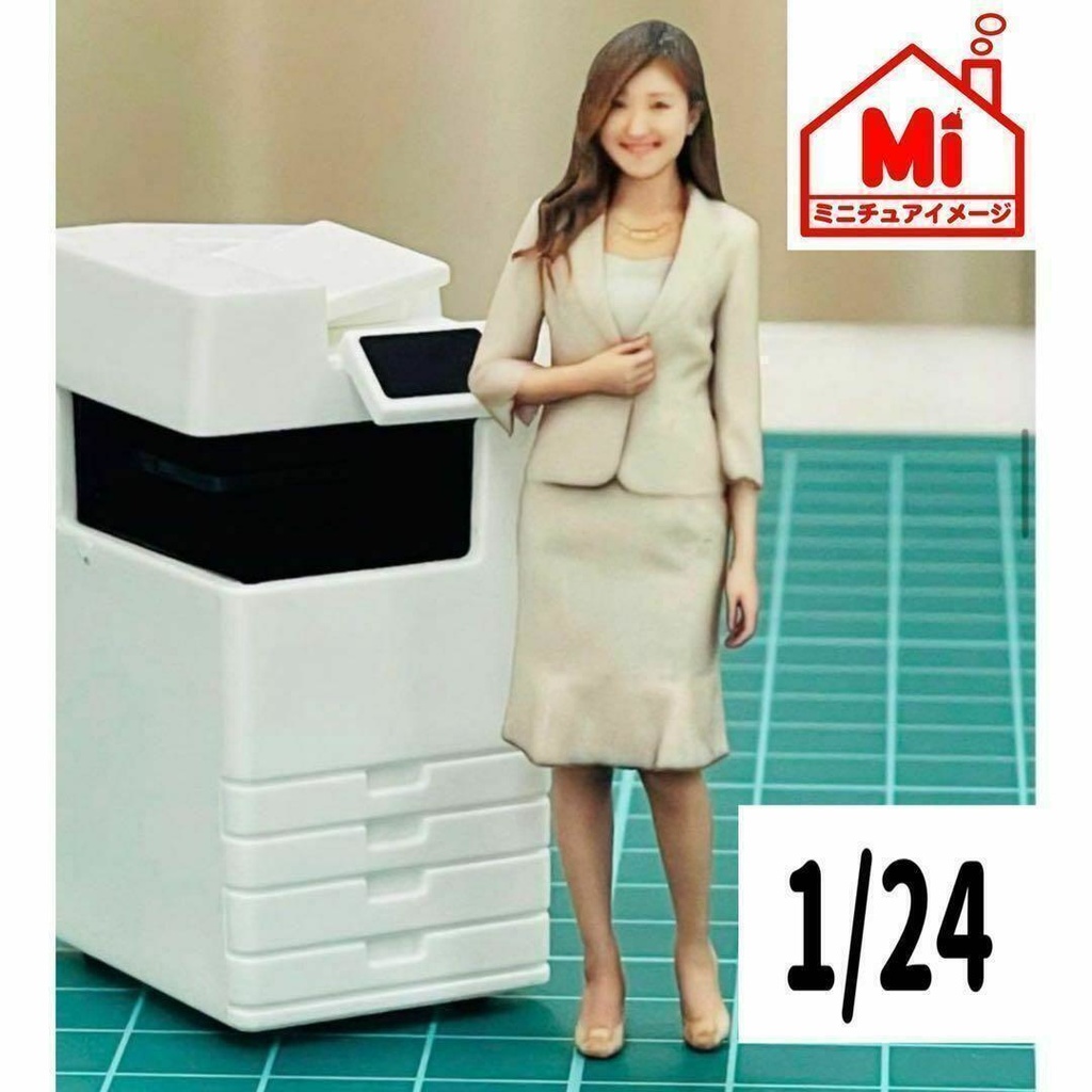 完成品 1/24 55-1 フィギュア リアルフィギュア ミニカーに ジオラマに 3D ミニチュア ミニチュアイメージ