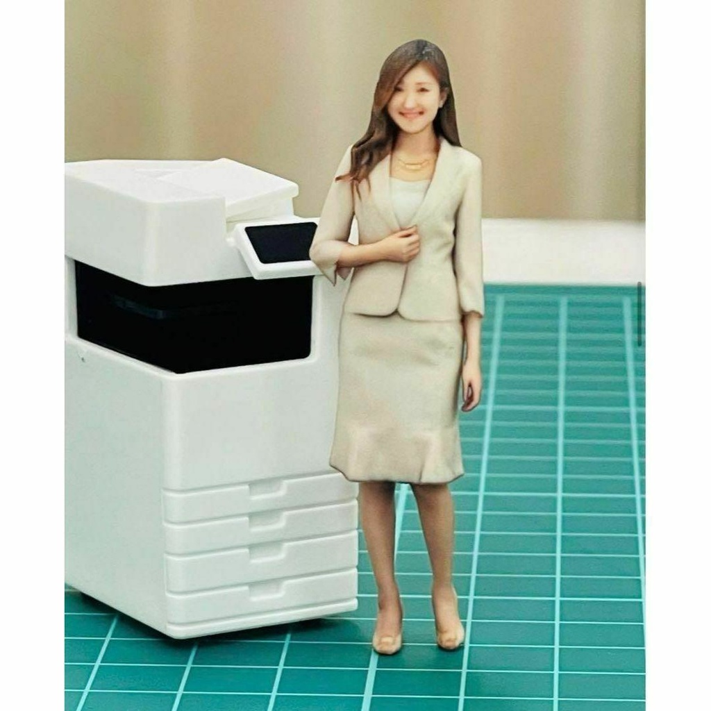 完成品 1/24 55-1 フィギュア リアルフィギュア ミニカーに ジオラマに 3D ミニチュア ミニチュアイメージ