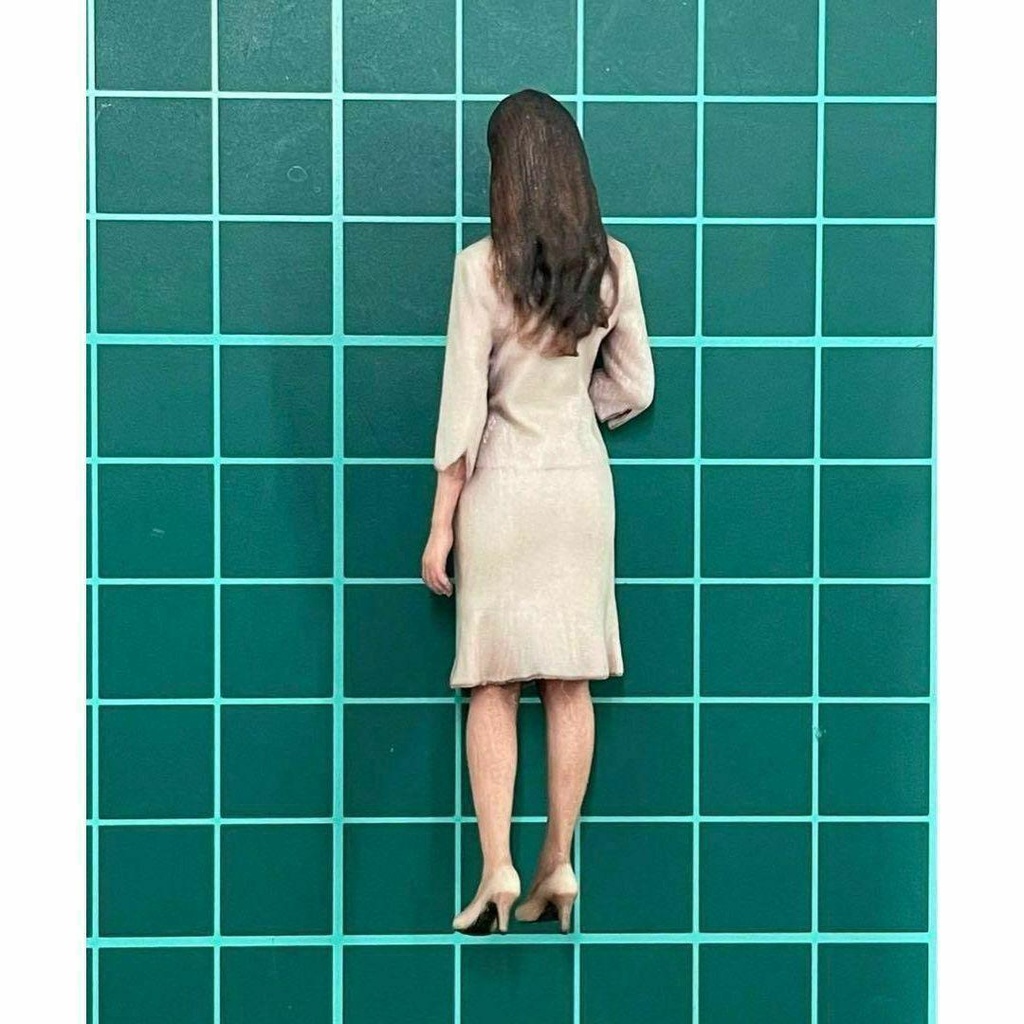 完成品 1/24 55-1 フィギュア リアルフィギュア ミニカーに ジオラマに 3D ミニチュア ミニチュアイメージ