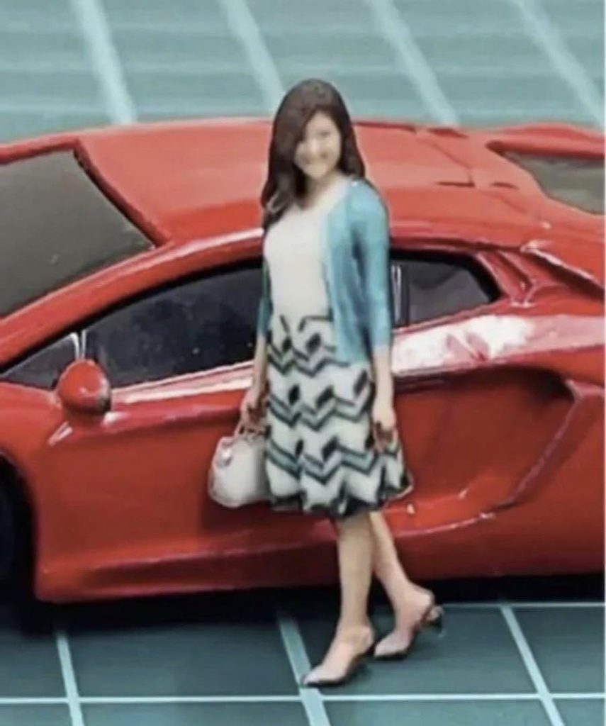 完成品 1/64 57-1 フィギュア リアルフィギュア ミニカーに ジオラマに ミニチュア ミニチュアイメージ