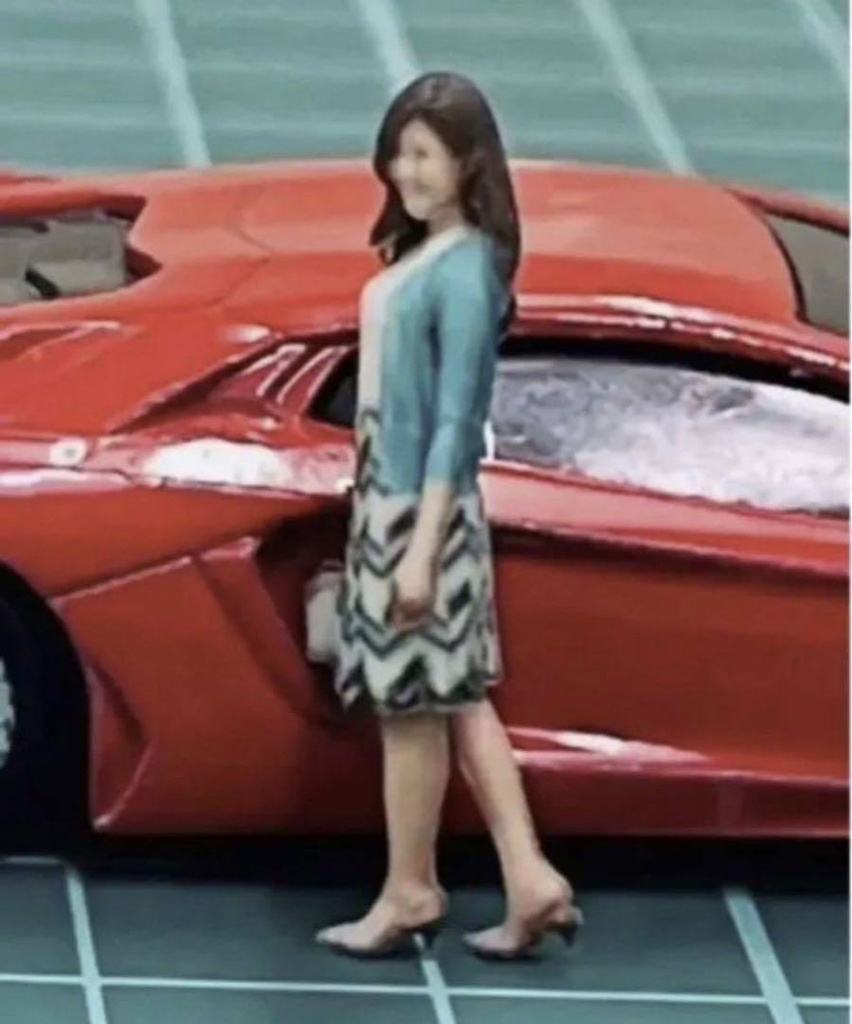 完成品 1/64 57-1 フィギュア リアルフィギュア ミニカーに ジオラマに ミニチュア ミニチュアイメージ