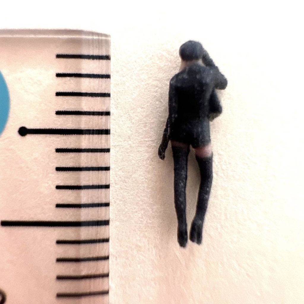 完成品 Nゲージ 1/150 R1 フィギュア リアルフィギュア 鉄道模型 ジオラマ ミニチュアイメージ イアウト 3D