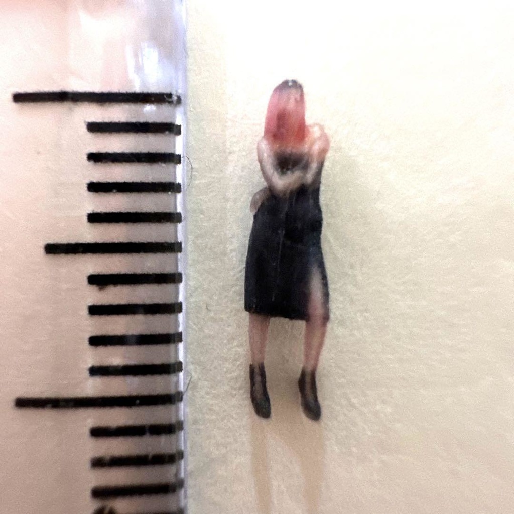 完成品 Nゲージ 1/150 R9 フィギュア リアルフィギュア ミニチュアイメージ 3Dフィギュア 鉄道模型 ジオラマ レイアウト