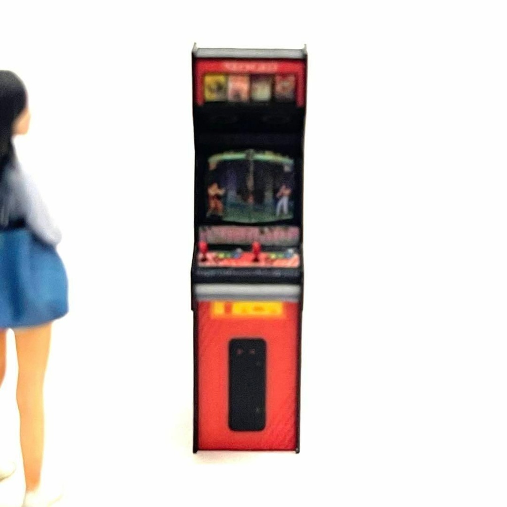 1/43 ゲーム機 ミニチュア フィギュアに ゲームセンター ミニチュアイメージ