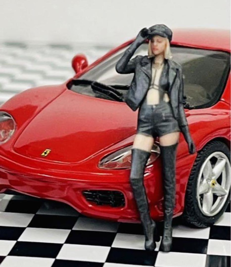 完成品 1/43 R1 フィギュア リアルフィギュア 3Dフィギュア ミニカーに ジオラマに ミニチュア ミニチュアイメージ 3D