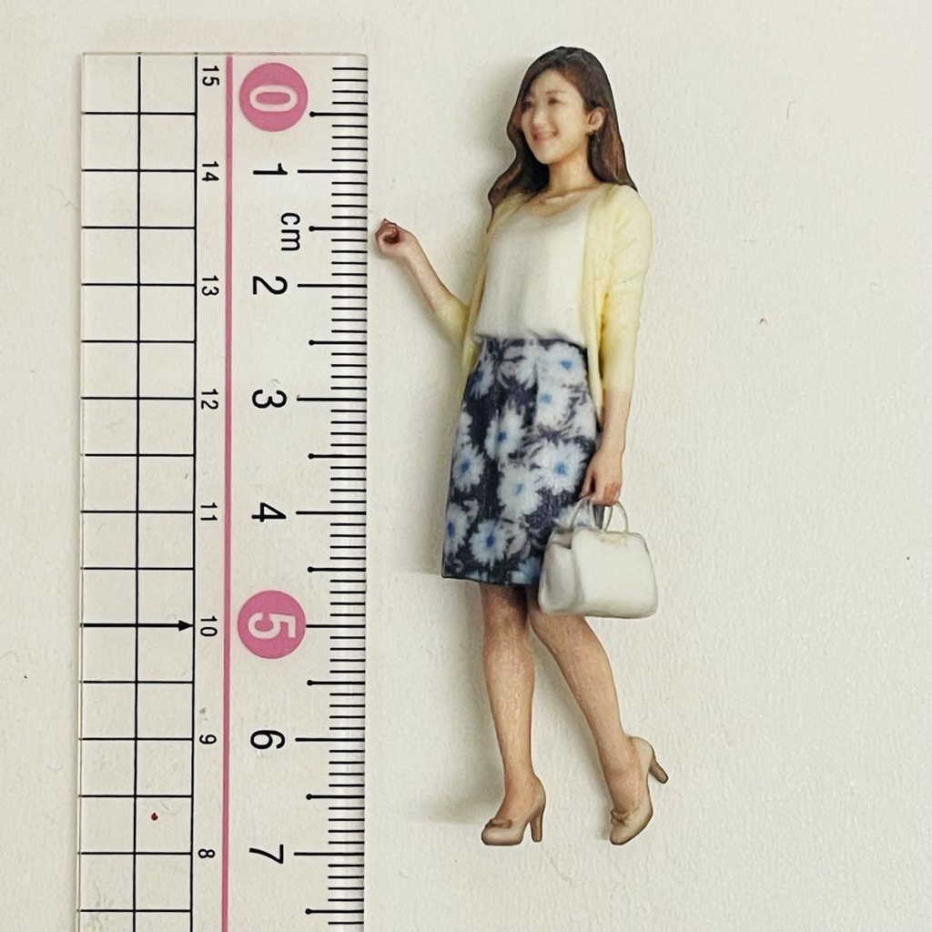 完成品 1/24 53-1 リアルフィギュア フィギュア 3Dプリント 3Dフィギュア ミニチュアイメージ ミニカーに ジオラマに