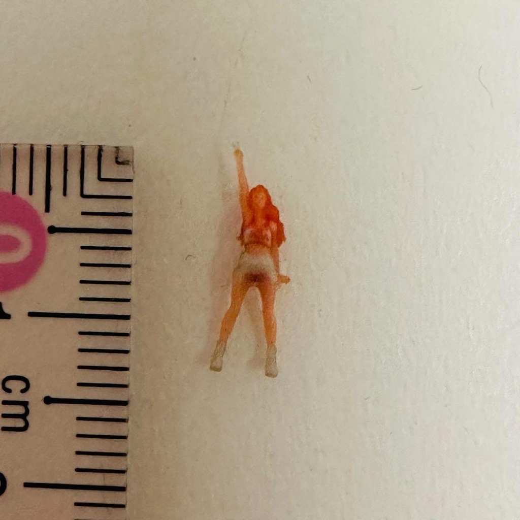 完成品 Nゲージ オーシャンコスモス oc-0004 フィギュア リアルフィギュア ミニチュアイメージ ミニカーに ジオラマに レイアウトに 鉄道模型