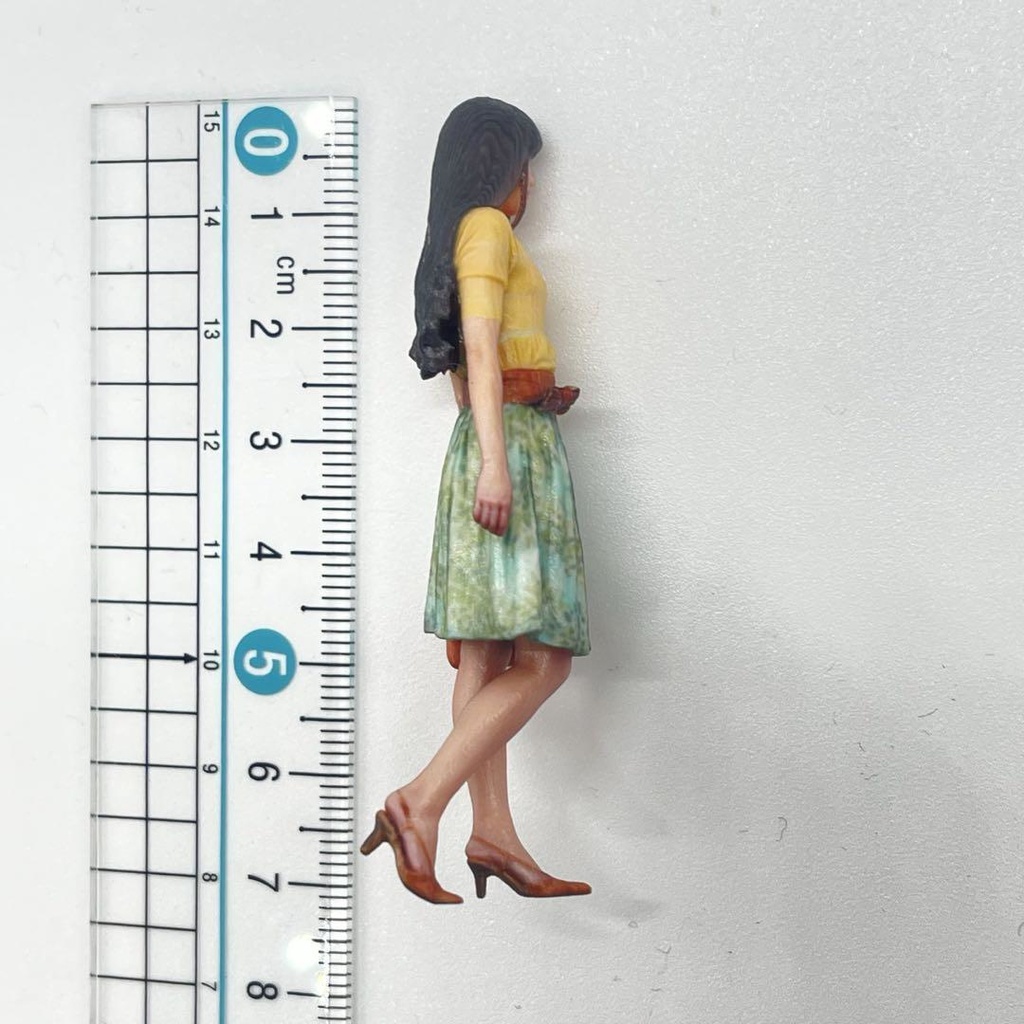 1/24 77-2 リアルフィギュア フィギュア 完成品 ミニチュアイメージ ミニカーに ジオラマに ドールハウスに 3Dフィギュア