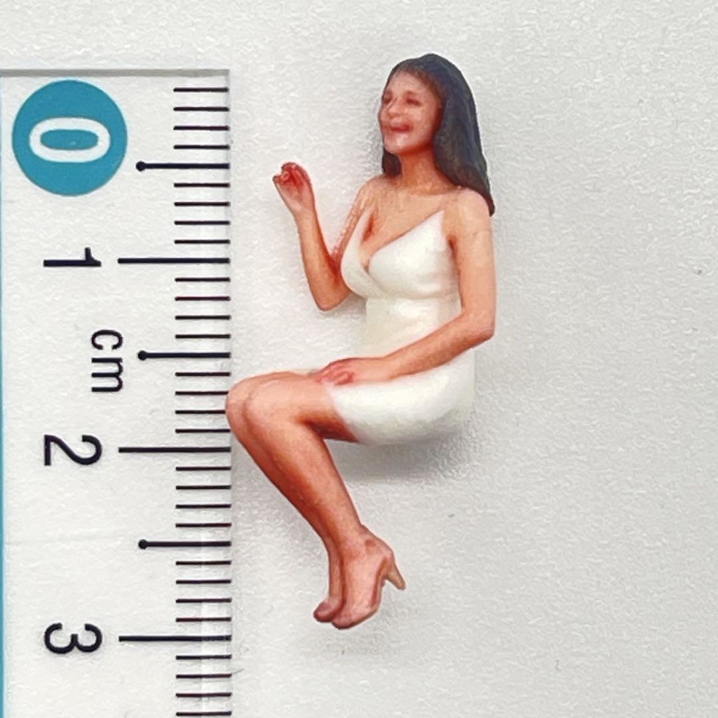 1/43 完成品 1666 ヌミック フィギュア リアルフィギュア ミニチュアイメージ 3Dフィギュア ミニカーに ジオラマに