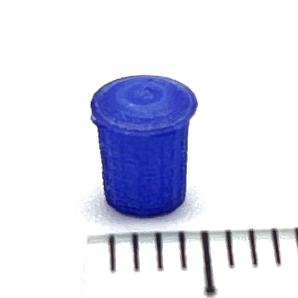 Nゲージ 1/150 ポリバケツ ゴミ箱 ミニチュア 鉄道模型 ジオラマに レイアウトに ミニチュアイメージ 3Dプリンター