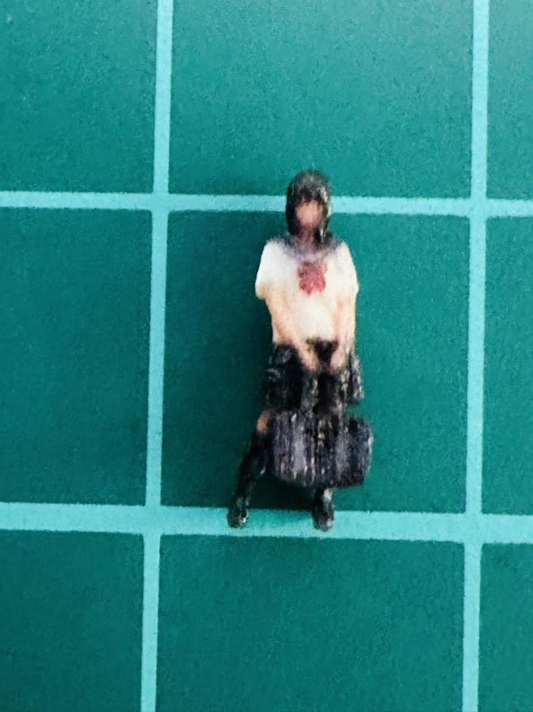 Nゲージ 1/150 JKN 女子高生 ミニチュアイメージ 完成品 鉄道模型 ジオラマに レイアウトに ミニチュア 3D