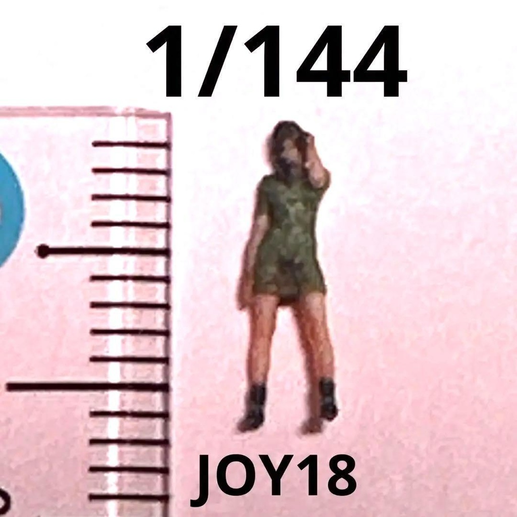1/144　完成品　JOY１８　ミリタリー　フィギュア　リアルフィギュア　ミニチュアイメージ　３Dフィギュア　ジオラマに　ミニチュア