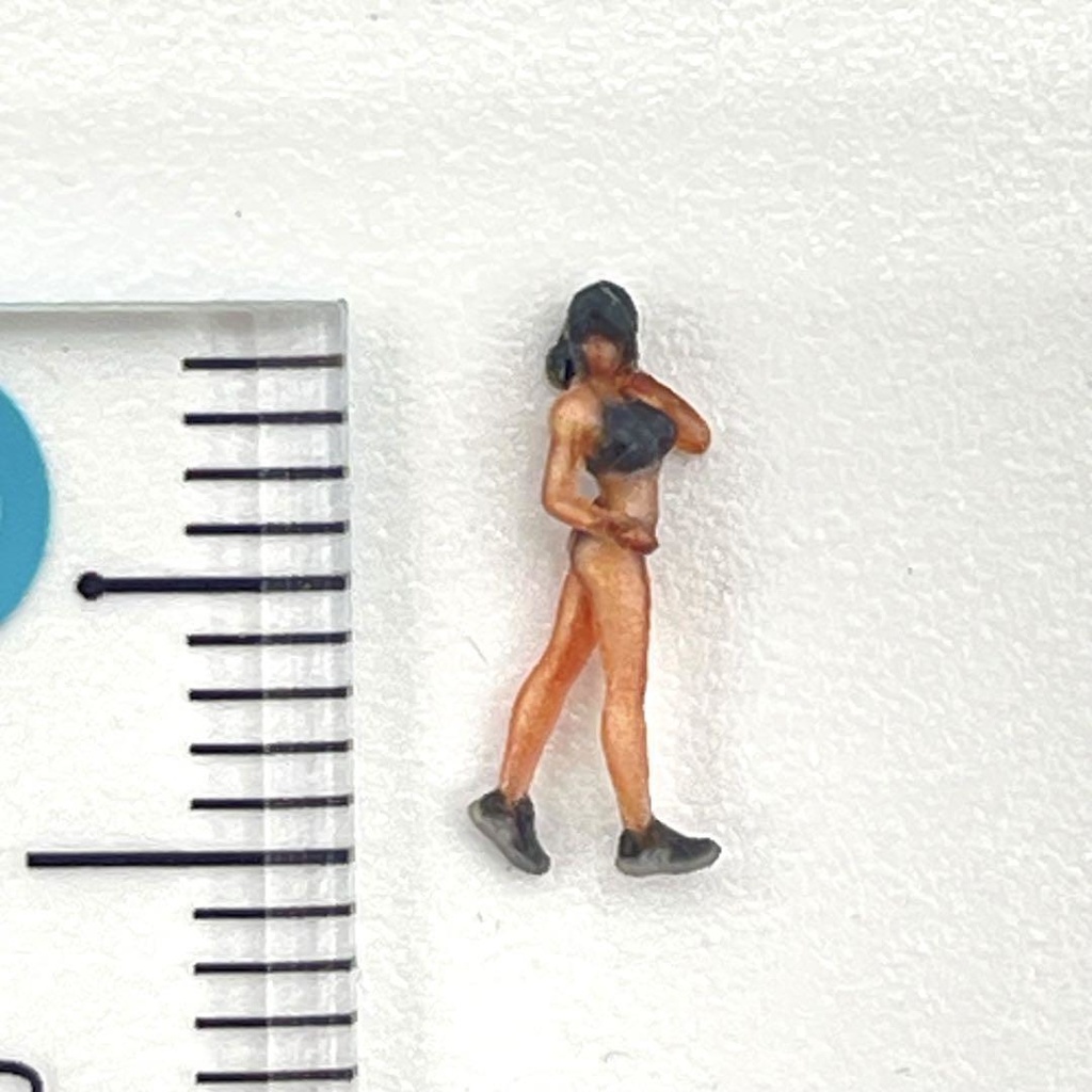 Nゲージ 1/150 JOY13 フィギュア リアルフィギュア ミニチュア 鉄道模型 ミニチュアイメージ 3D