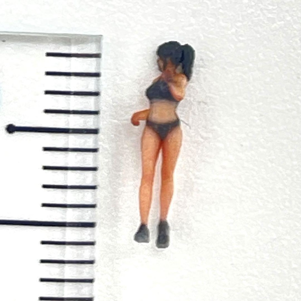 Nゲージ 1/150 JOY13 フィギュア リアルフィギュア ミニチュア 鉄道模型 ミニチュアイメージ 3D