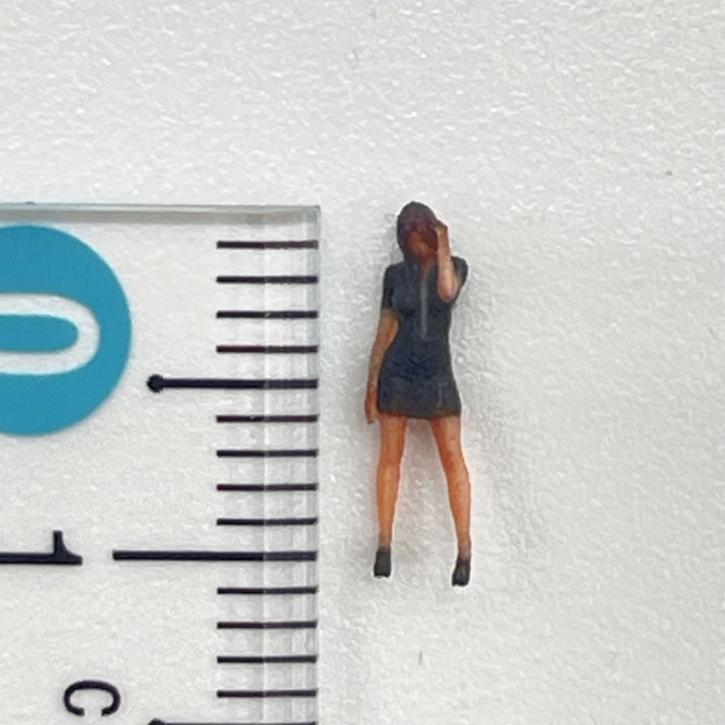 Nゲージ 1/150 JOY17 フィギュア リアルフィギュア 完成品 鉄道模型 ジオラマ レイアウト ミニチュアイメージ 3D