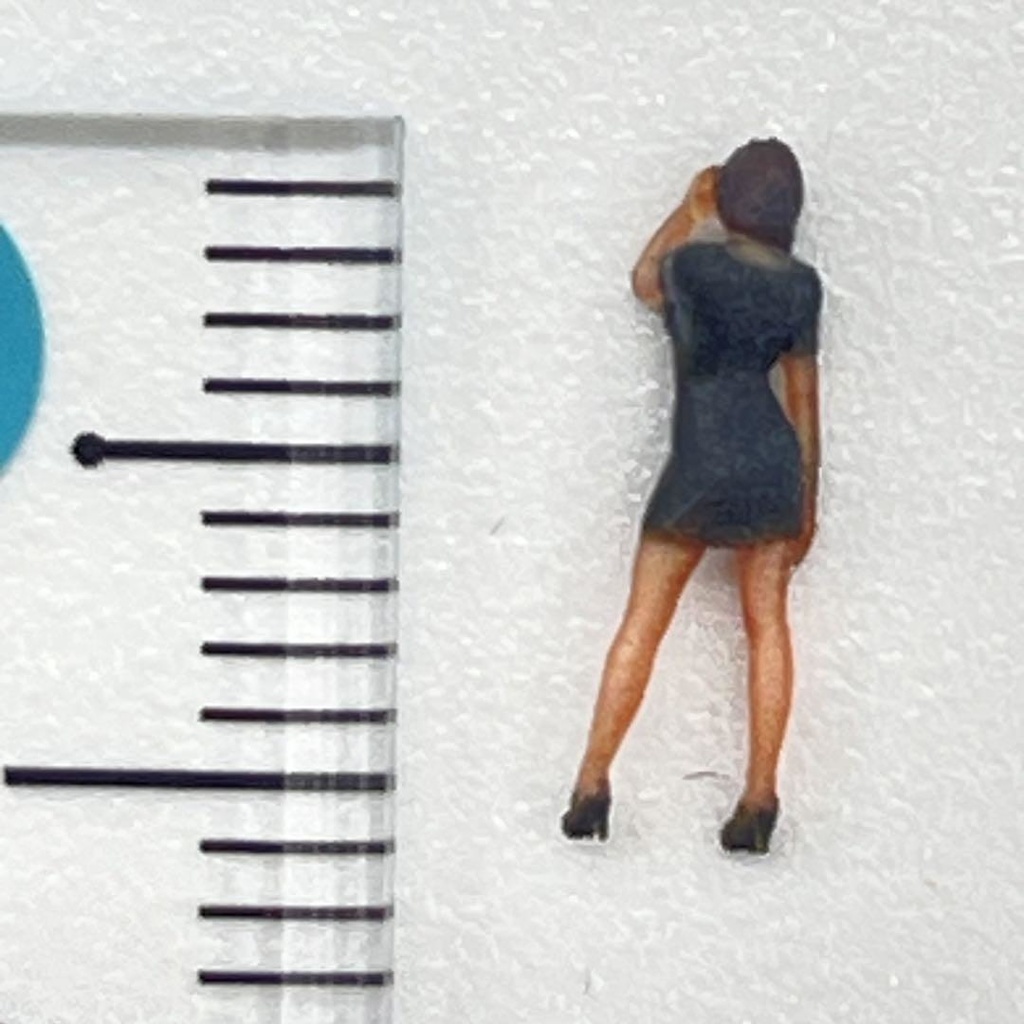 Nゲージ 1/150 JOY17 フィギュア リアルフィギュア 完成品 鉄道模型 ジオラマ レイアウト ミニチュアイメージ 3D