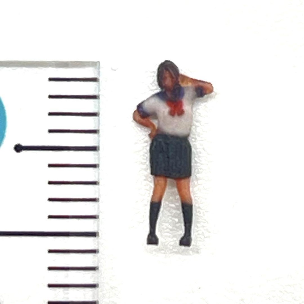 Nゲージ 1/150 JK19 フィギュア リアルフィギュア 鉄道模型 完成品 ジオラマ レイアウトに ミニチュアイメージ