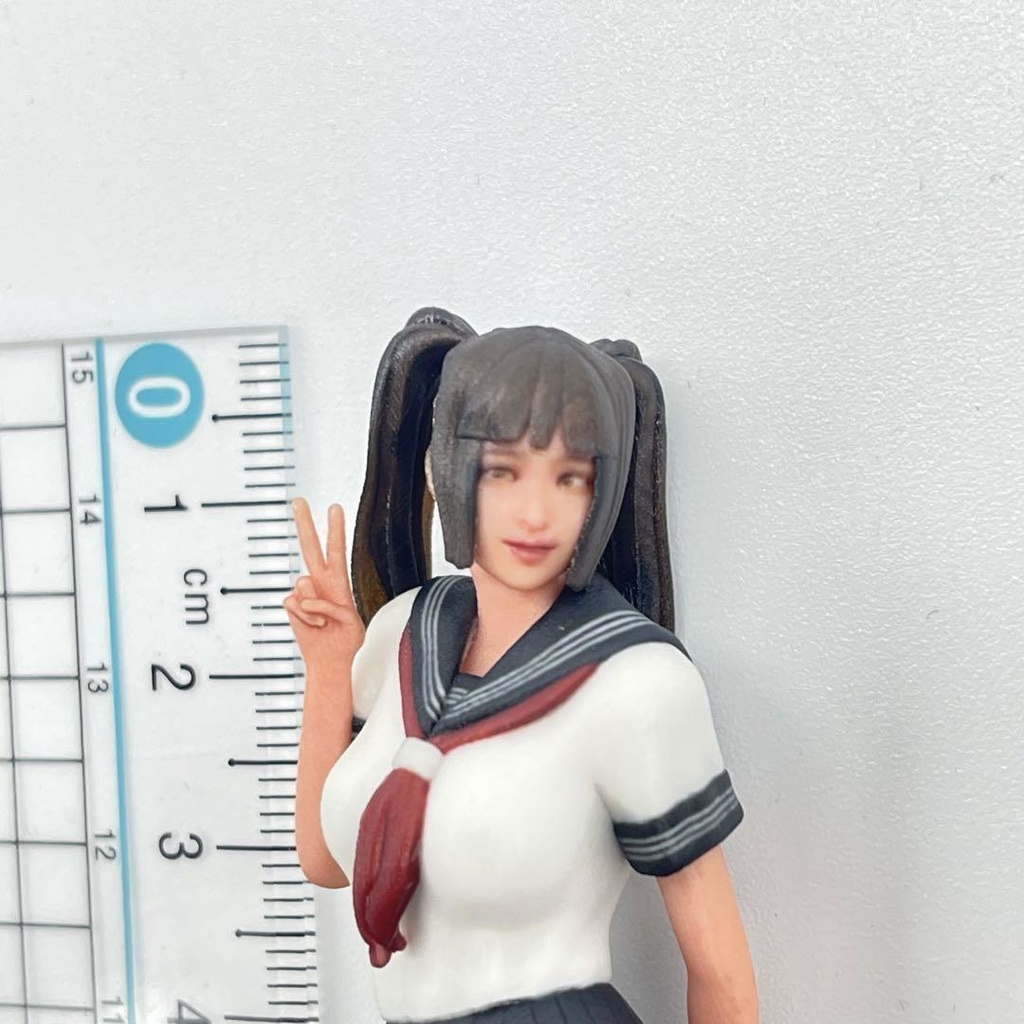 1/18 JK17 JKピース フィギュア リアルフィギュア ミニチュアイメージ ミニカーに 完成品 ドールハウスに 3D人物